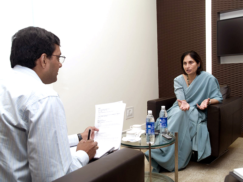 Interview with - Padmasree Warrior in Bangalore